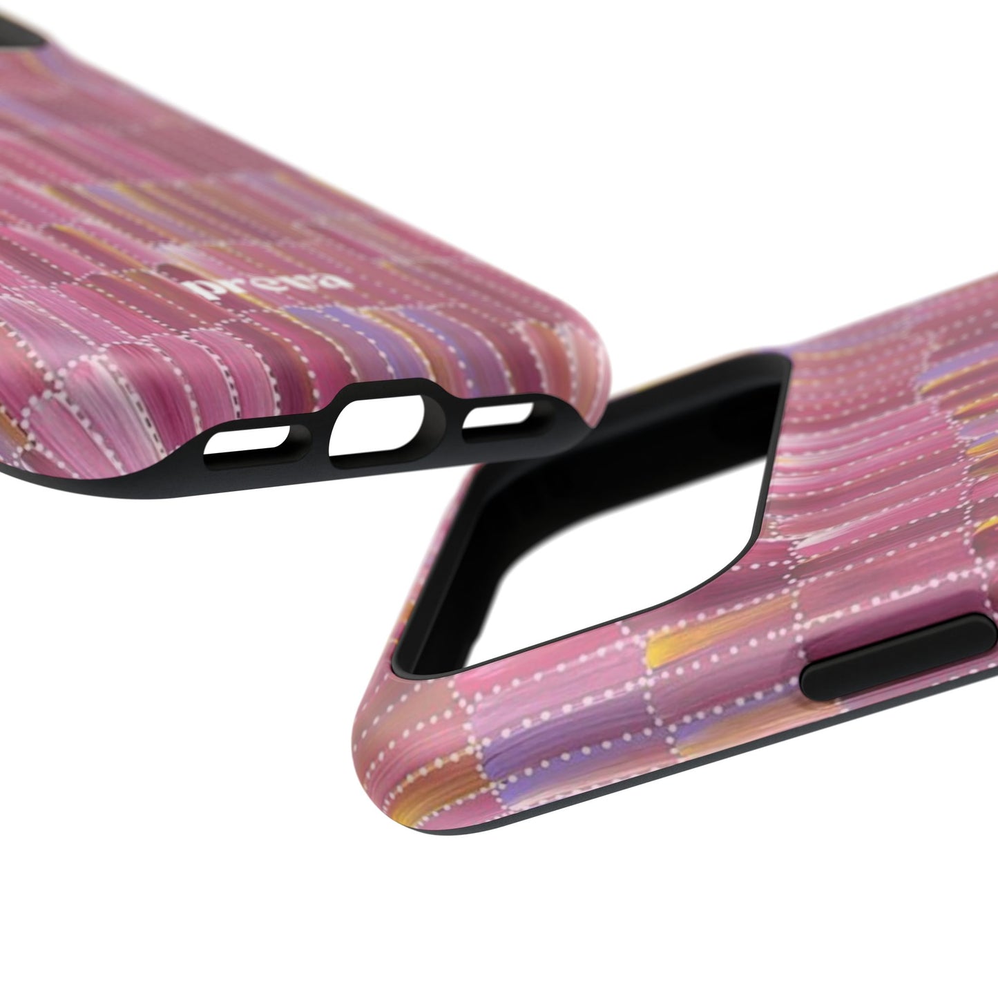 Pink Brushstroke Phone Case