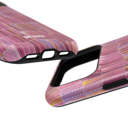 Pink Brushstroke Phone Case