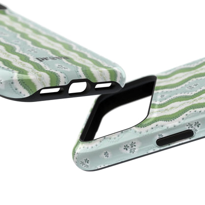 Green Waves Phone Case