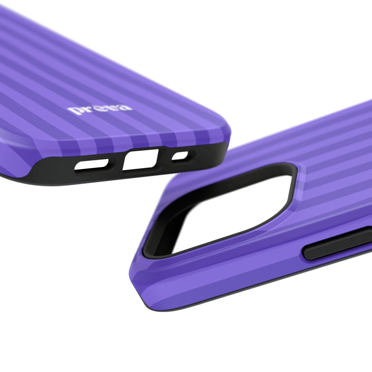 Dark Purple Stripes Phone Case