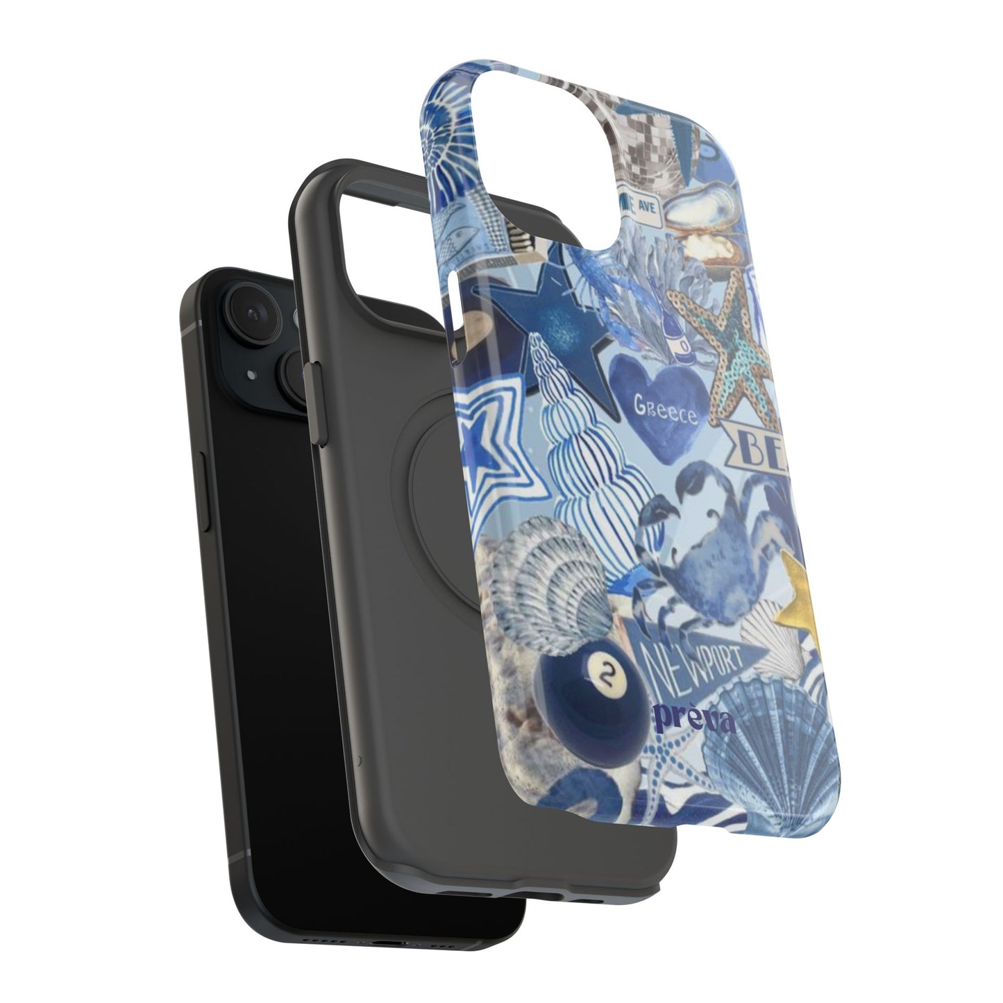 Coastal Collage Phone Case