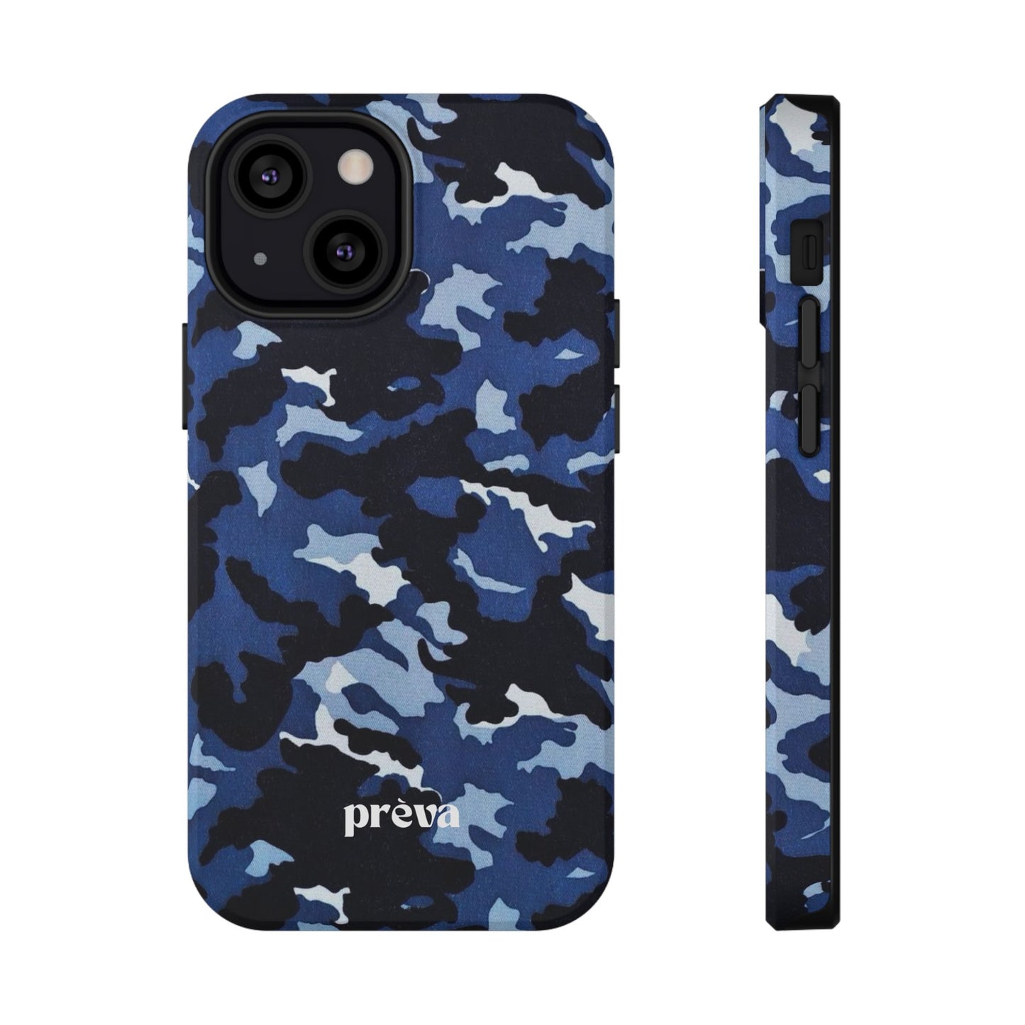 Blue Camo Phone Case
