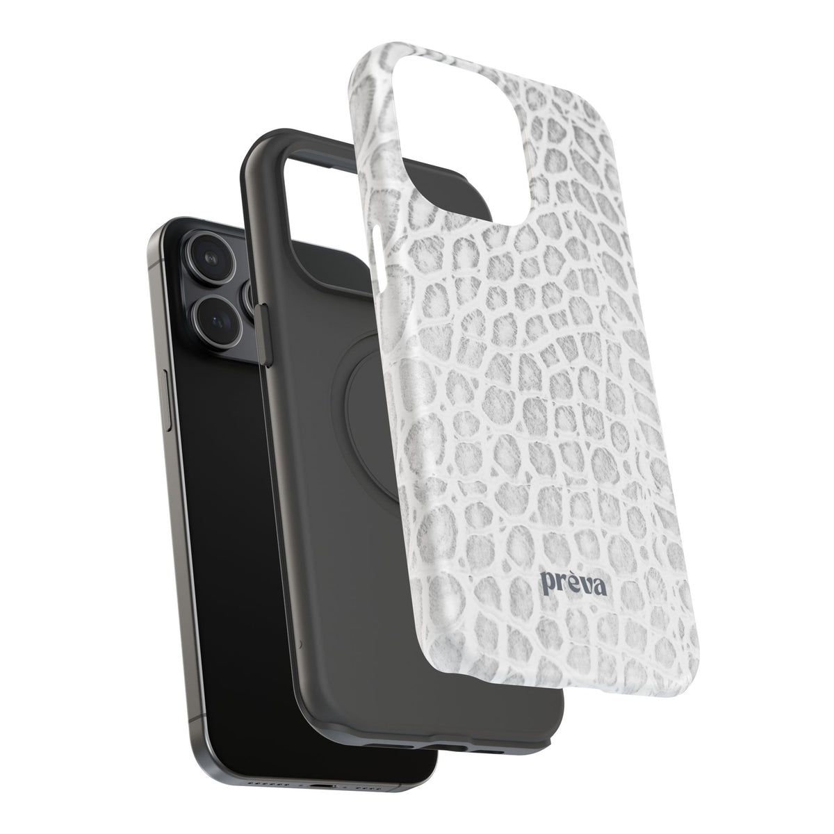 White Snake Phone Case