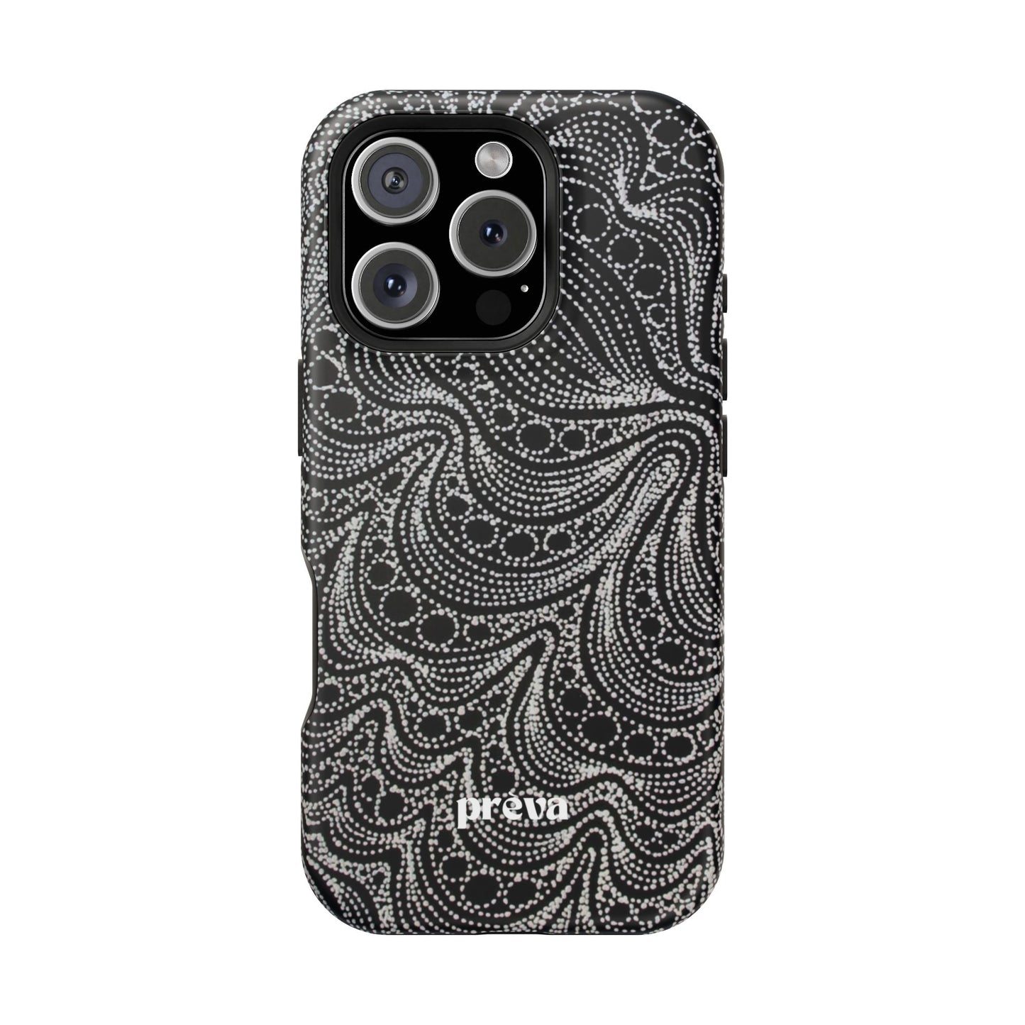 Abstract Midnight Lace Phone Case