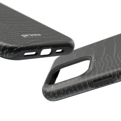 Black Croc Phone Case