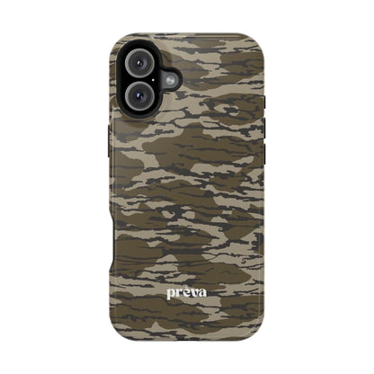 Camo Impact-Resistant Phone Case — Military Green Rugged Protection