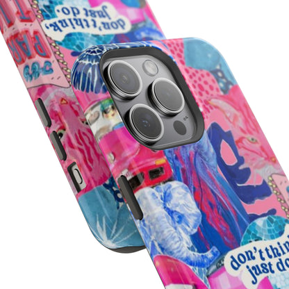 Vibrant Galaxy Collage Phone Case