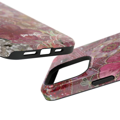Floral Embroidery Phone Case