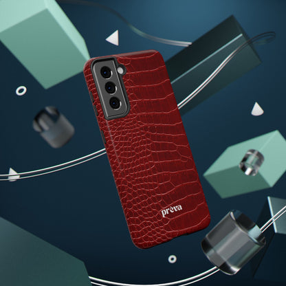 Red Croc Phone Case