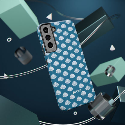 Shellfull teal Phone Case