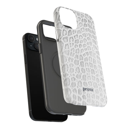 White Snake Phone Case