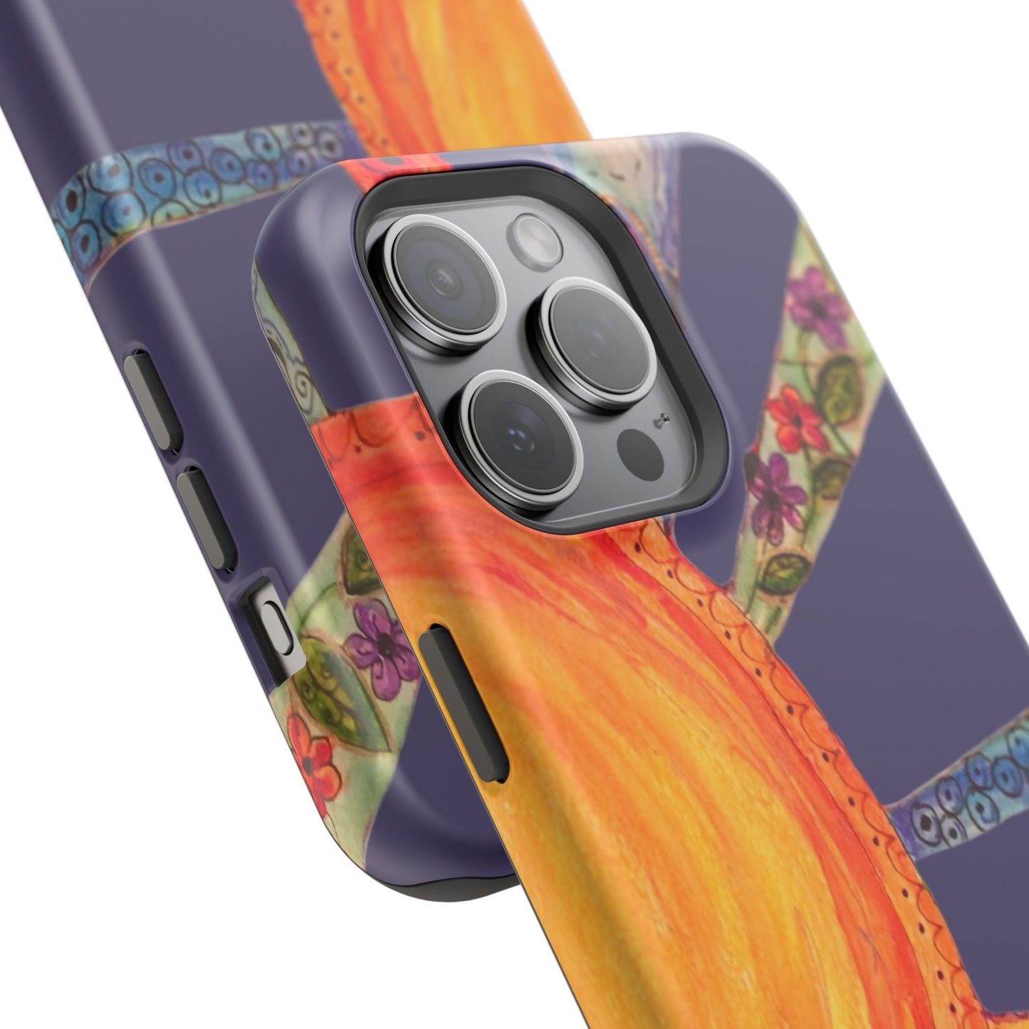 Purple Cancun Sun Phone Case