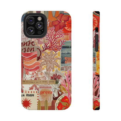 Vintage Floral Collage Phone Case