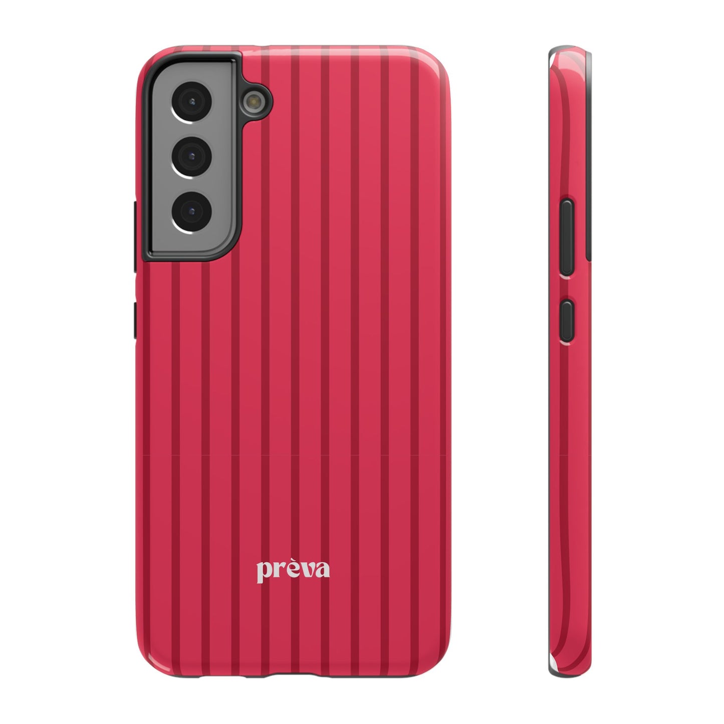 Pinky Red Stripes Phone Case