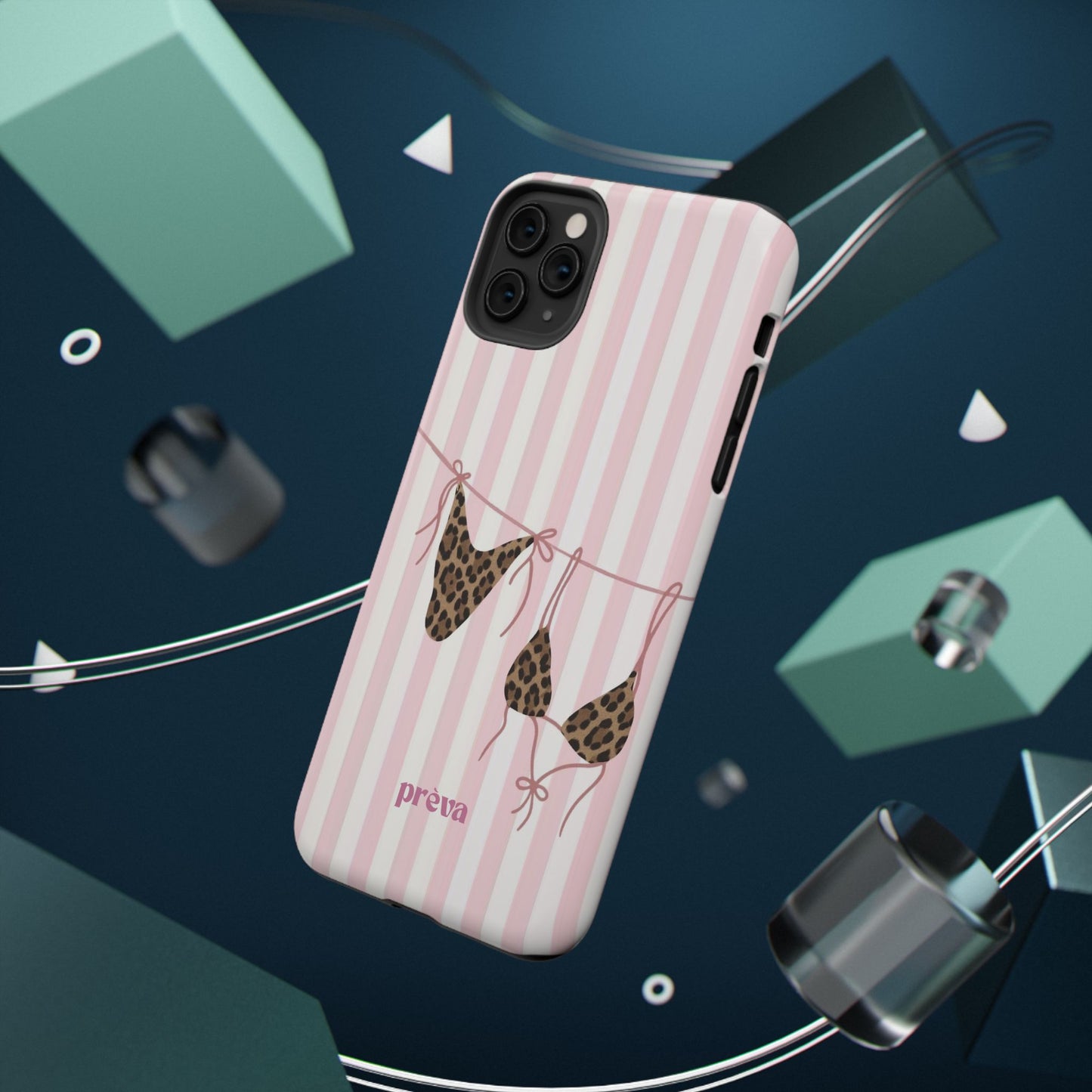 Leopard bikini Phone Case