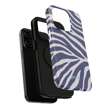 Blue Zebra Phone Case