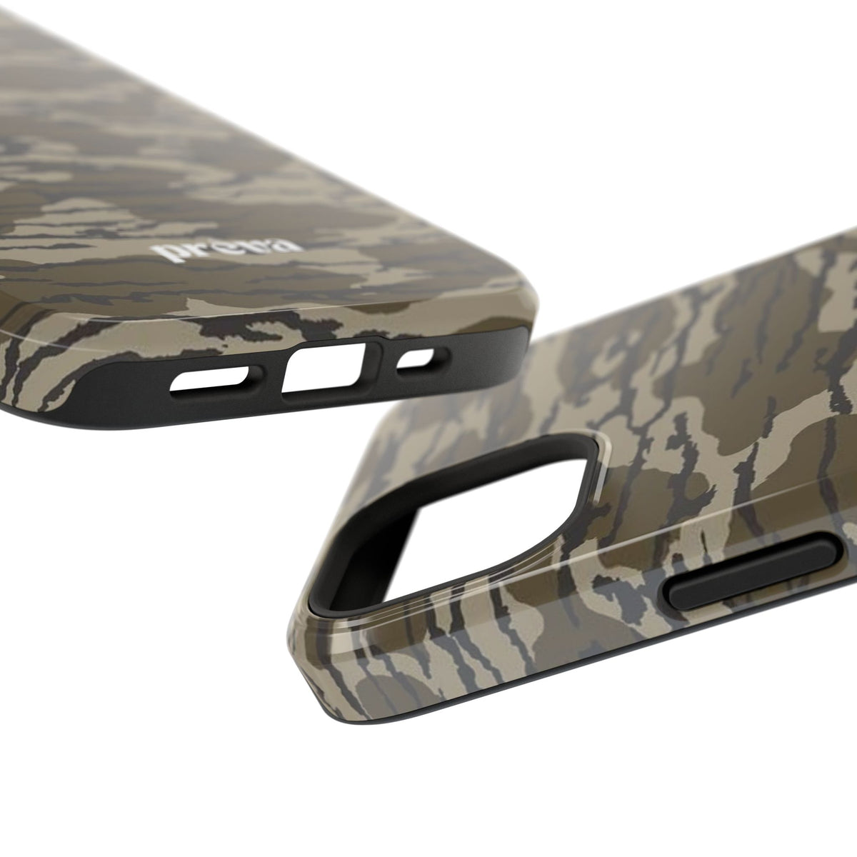 Camo Impact-Resistant Phone Case — Military Green Rugged Protection