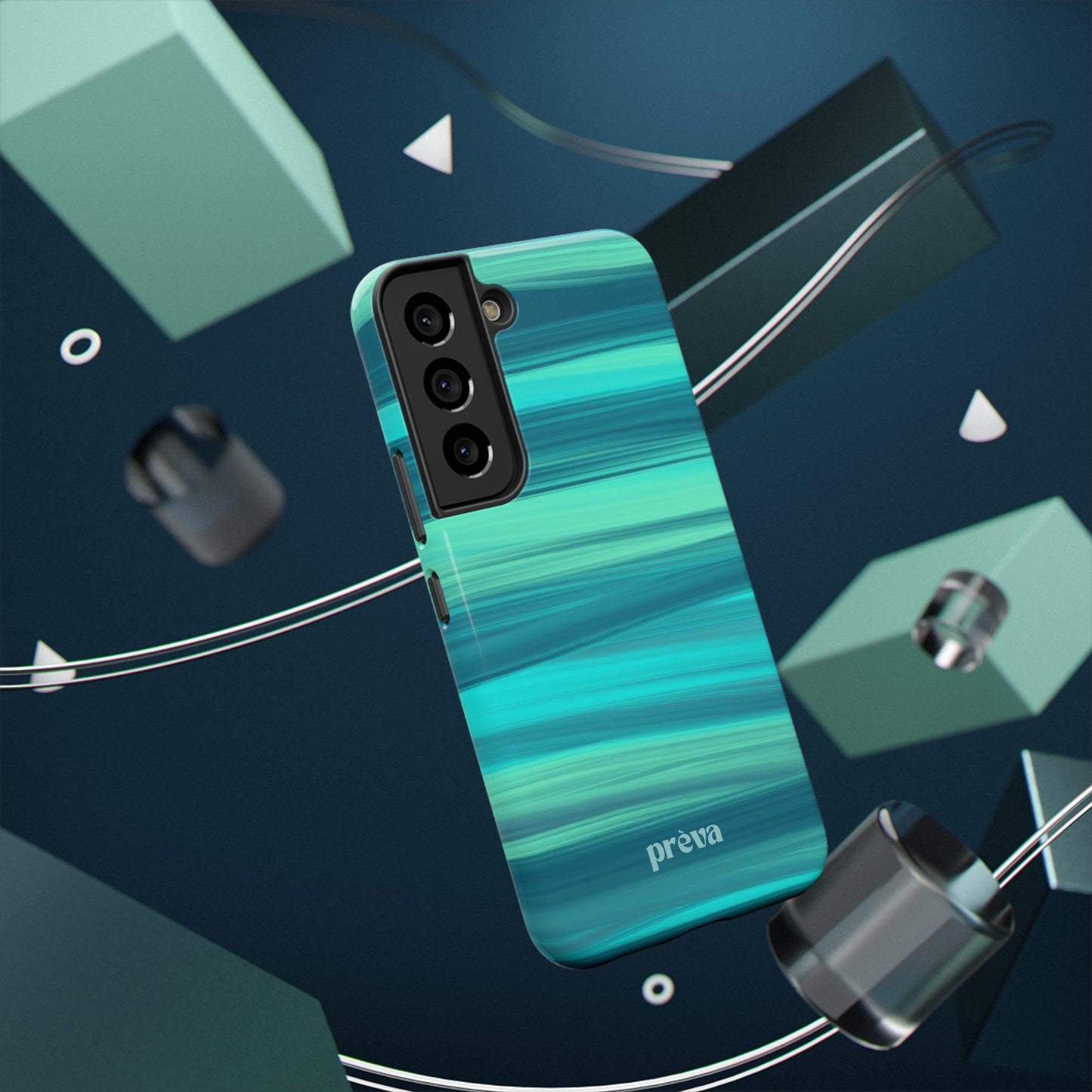 Teal Rift Phone Case