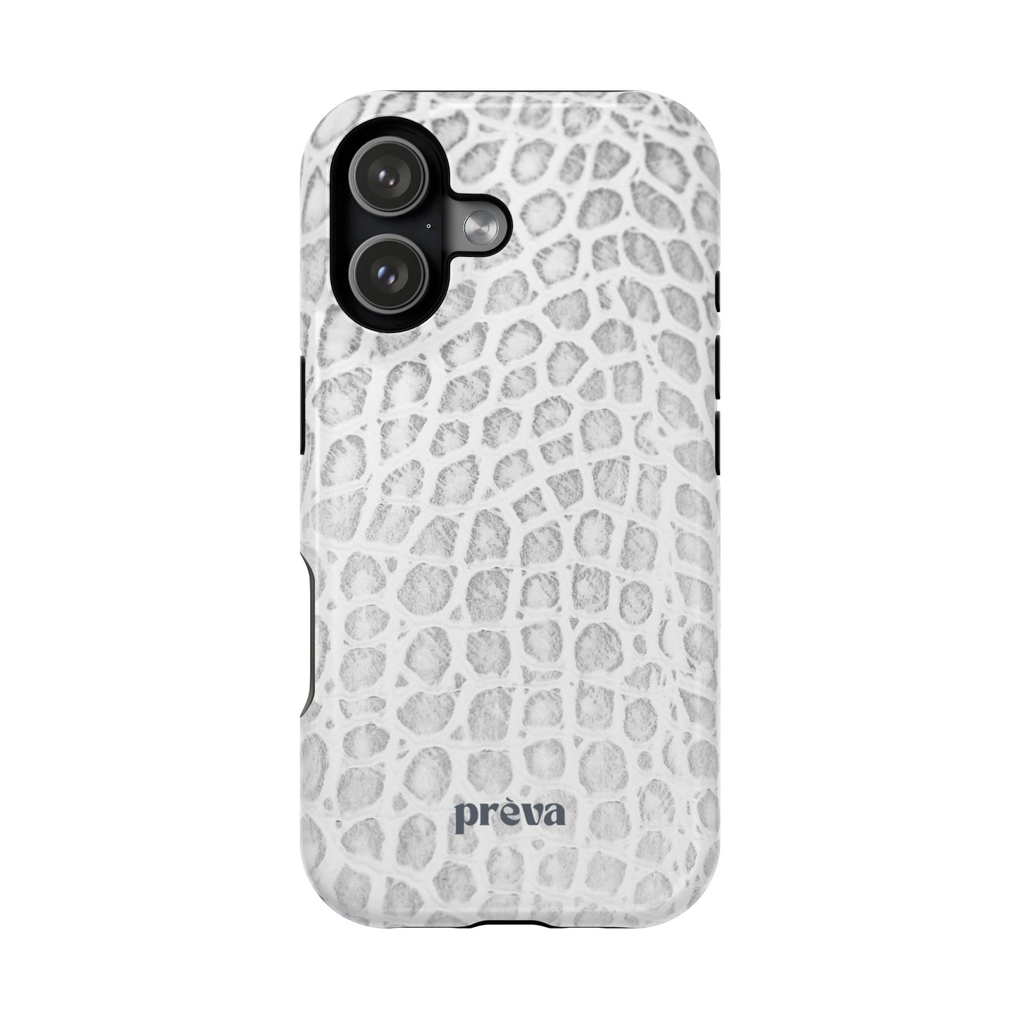 White Snake Phone Case