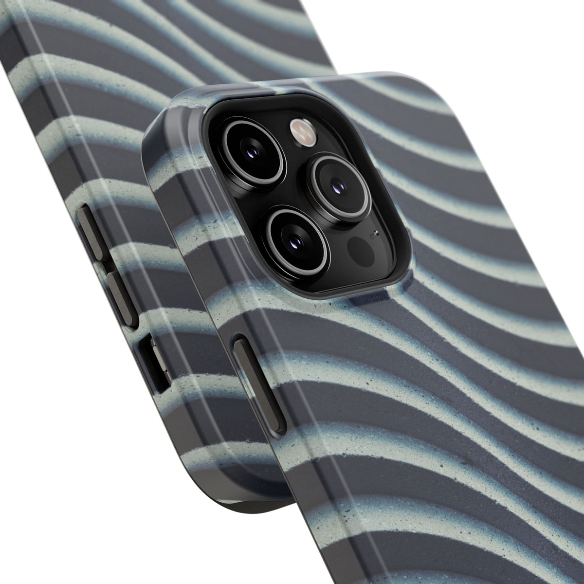 Navy Waves Phone Case