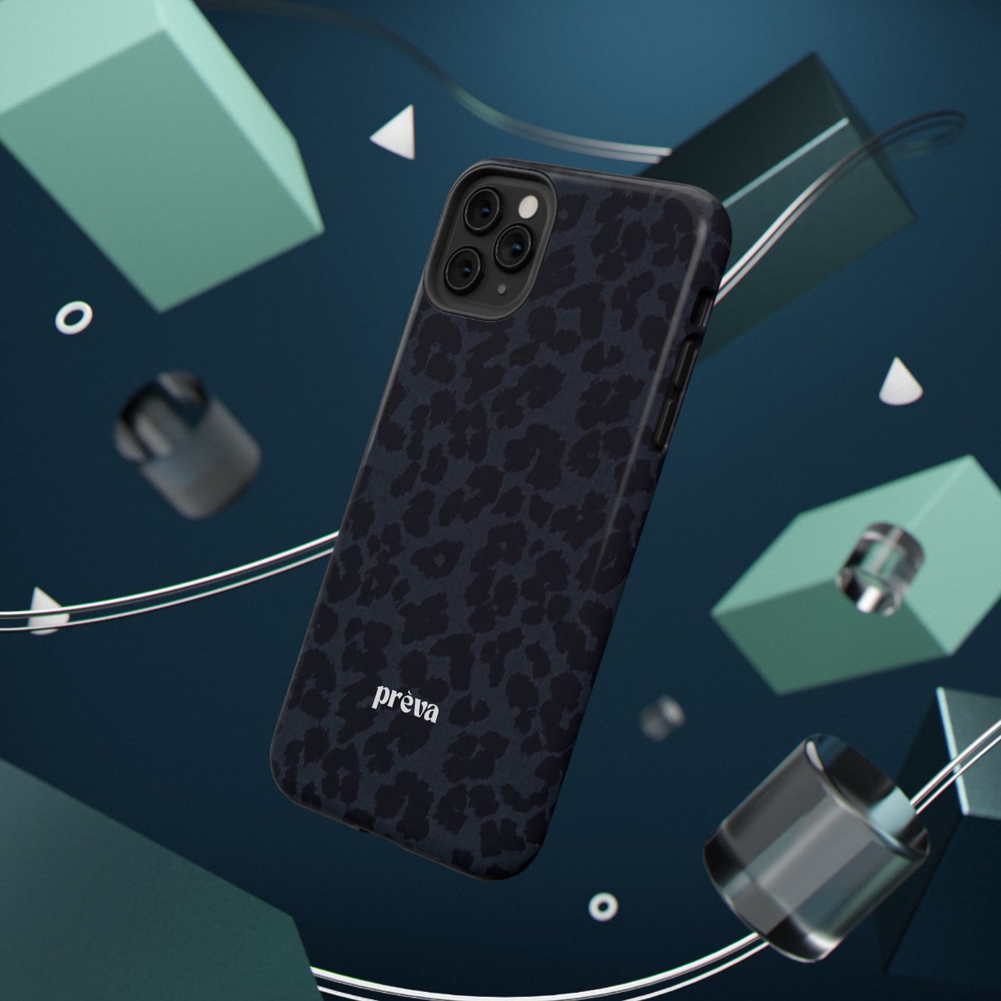 Black Leopard Phone Case