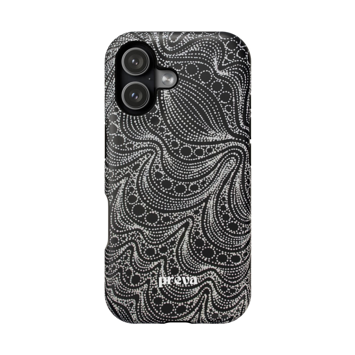 Abstract Midnight Lace Phone Case