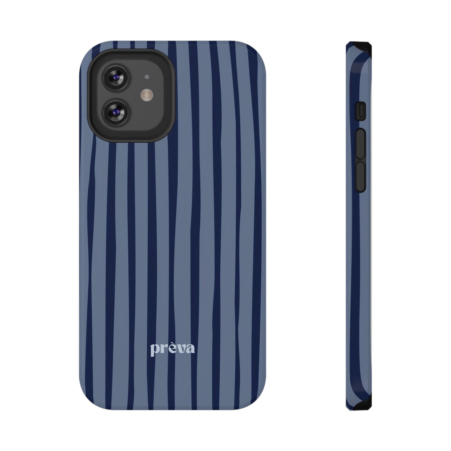 Navy Stripe Phone Case
