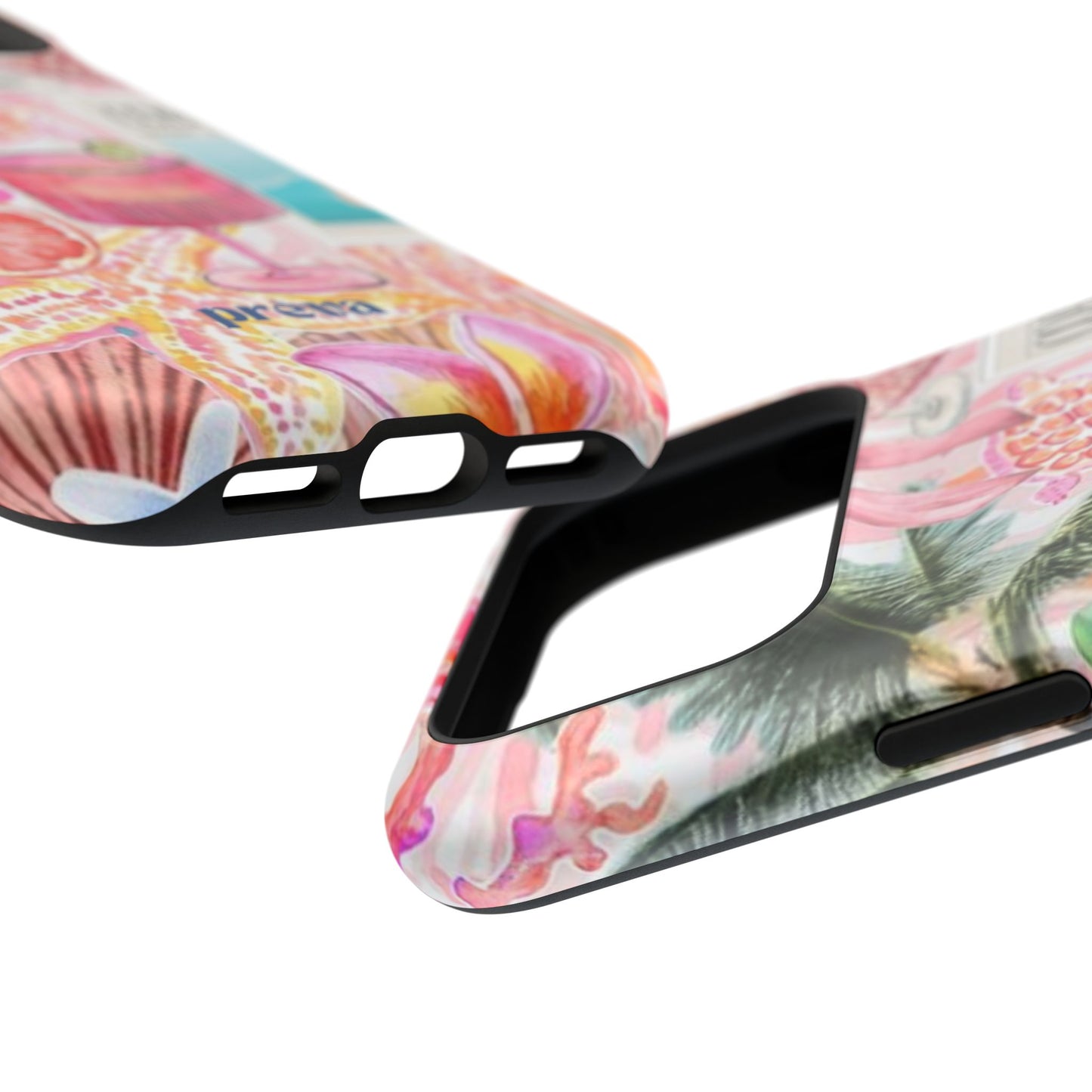 Pink Cocktail Collage Phone Case