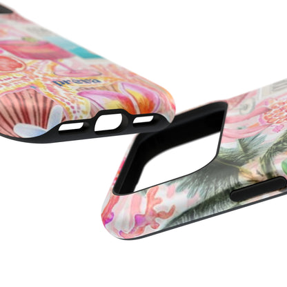 Pink Cocktail Collage Phone Case