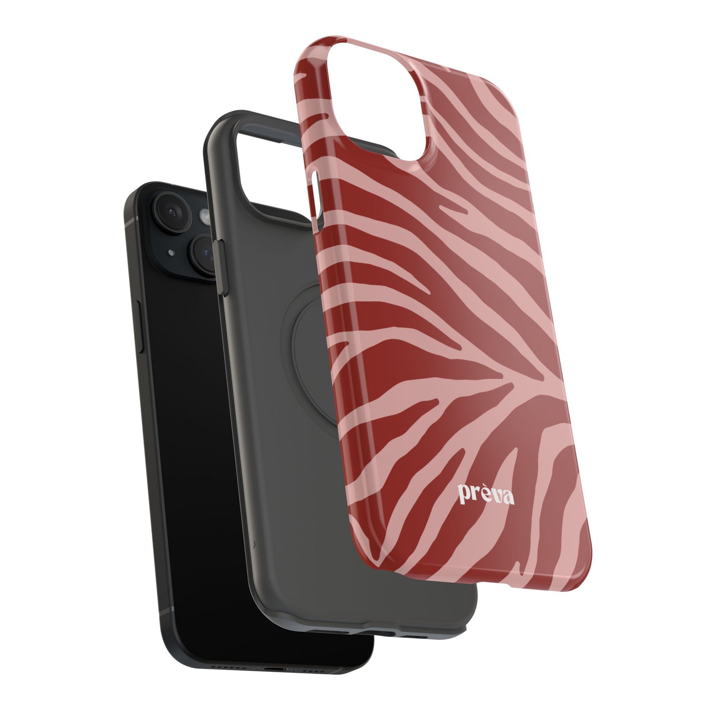 Red Zebra Phone Case
