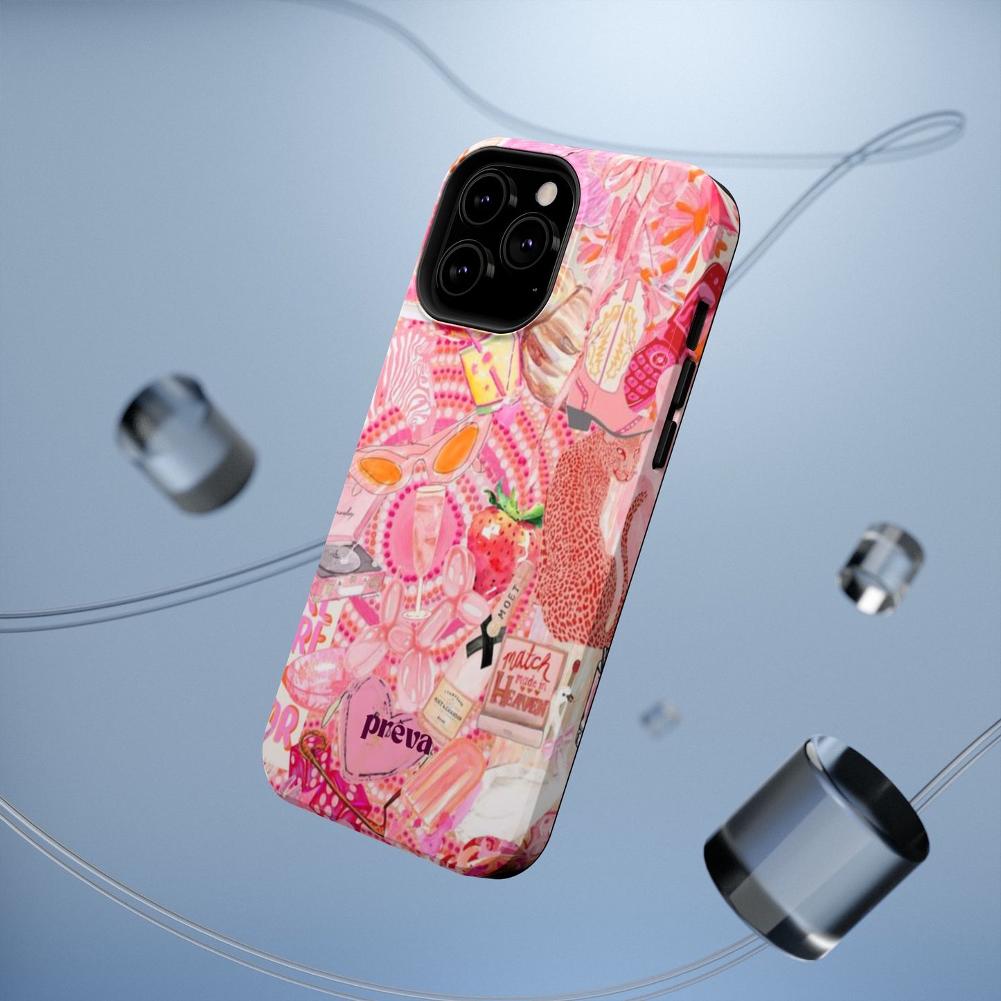 Pink Collage Phone Case