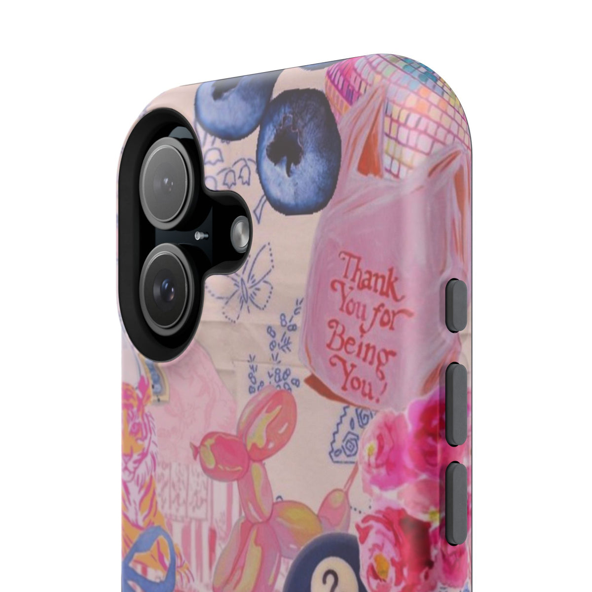 Retro 8 Ball Collage Phone Case