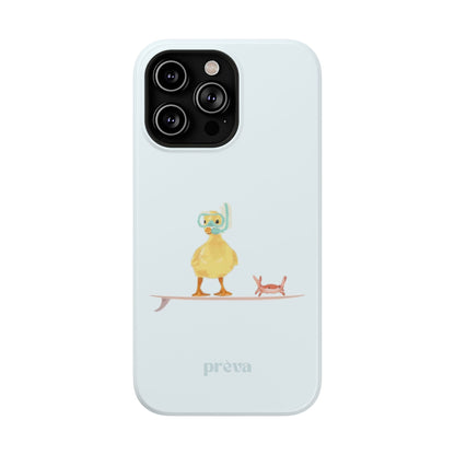 Scuba Duck Stripes Phone Case