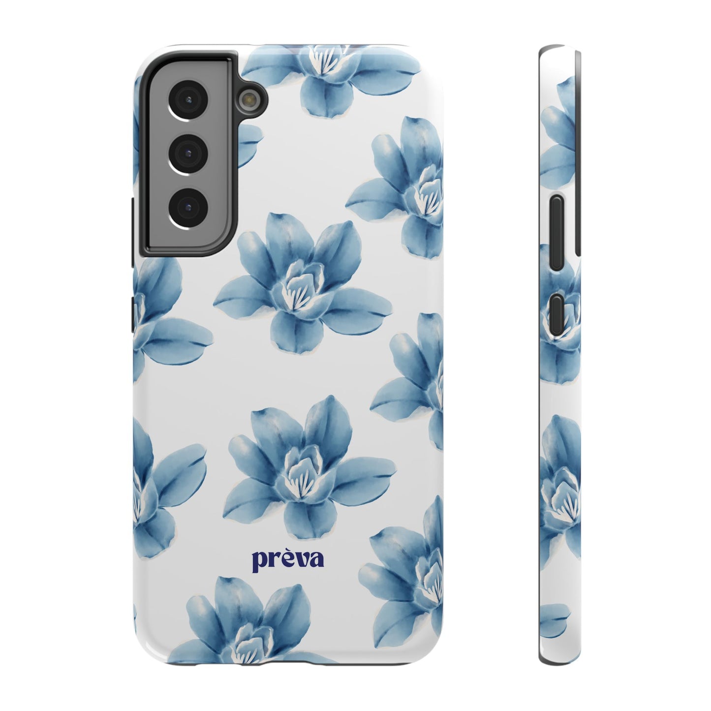 Blue Flowers Phone Case