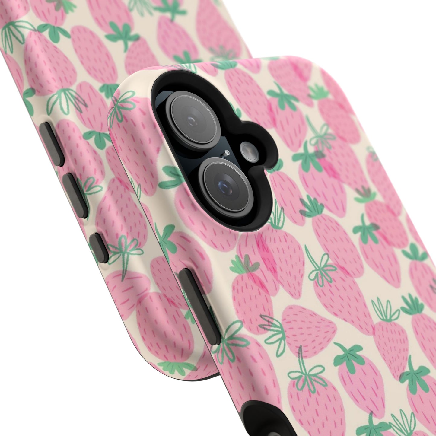 Pink Strawberry Phone Case