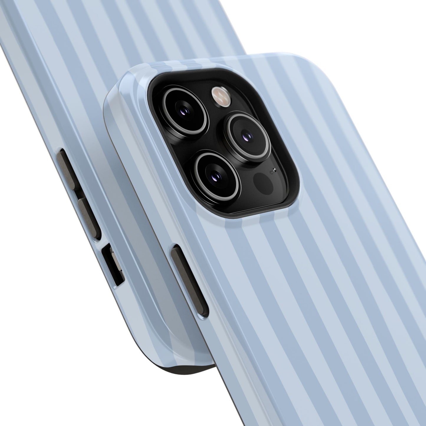 Pastel Blue Stripes Phone Case