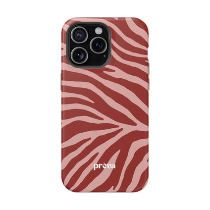 Red Zebra Phone Case