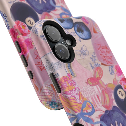 Retro 8 Ball Collage Phone Case