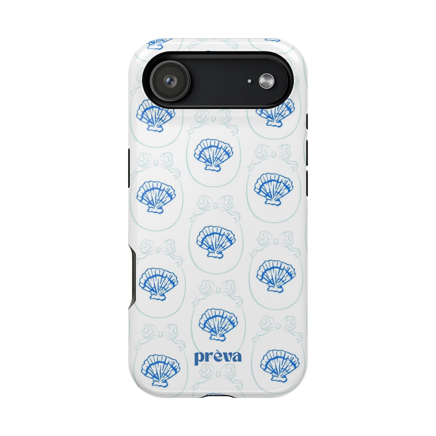 Fancy Teal Shell Phone Case