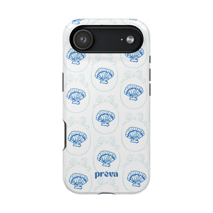 Fancy Teal Shell Phone Case