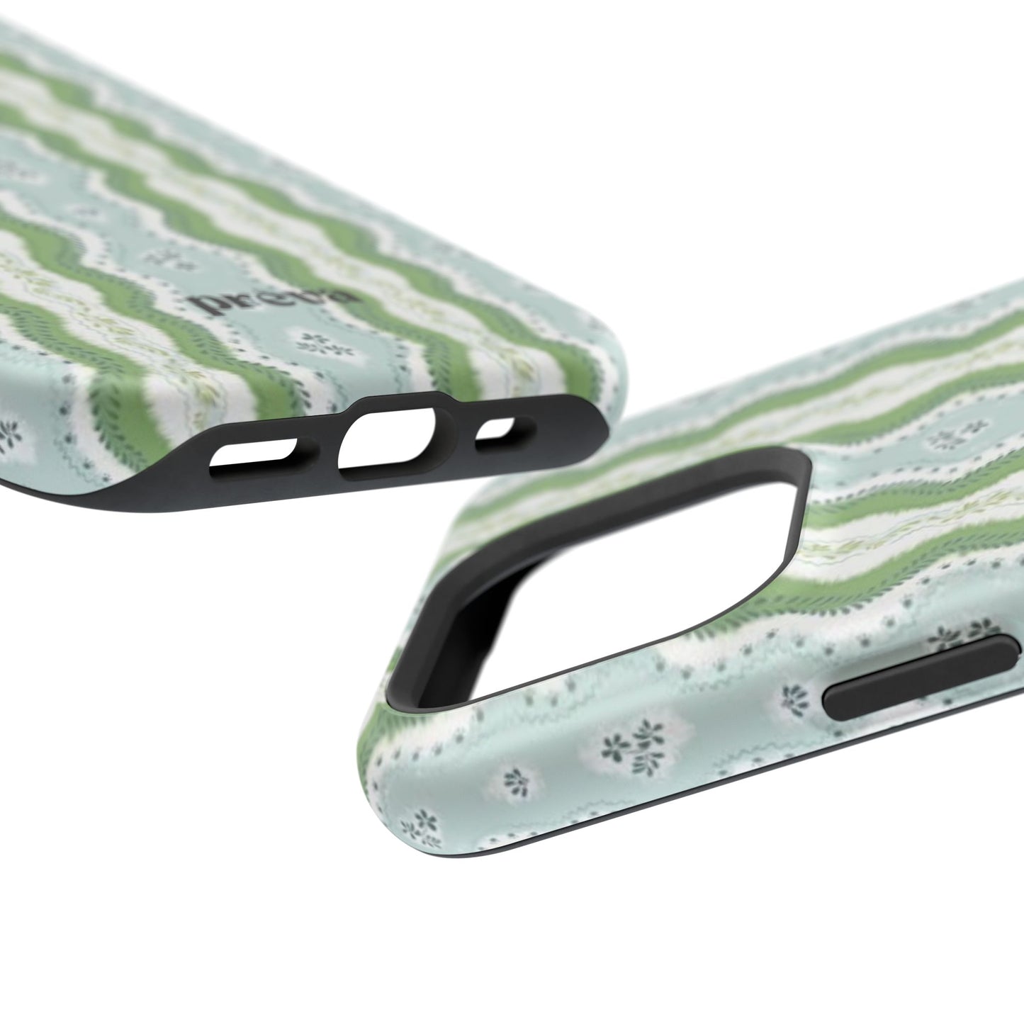 Green Waves Phone Case