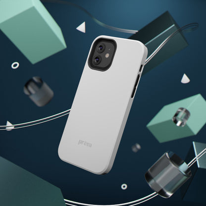 White & Grey Phone Case