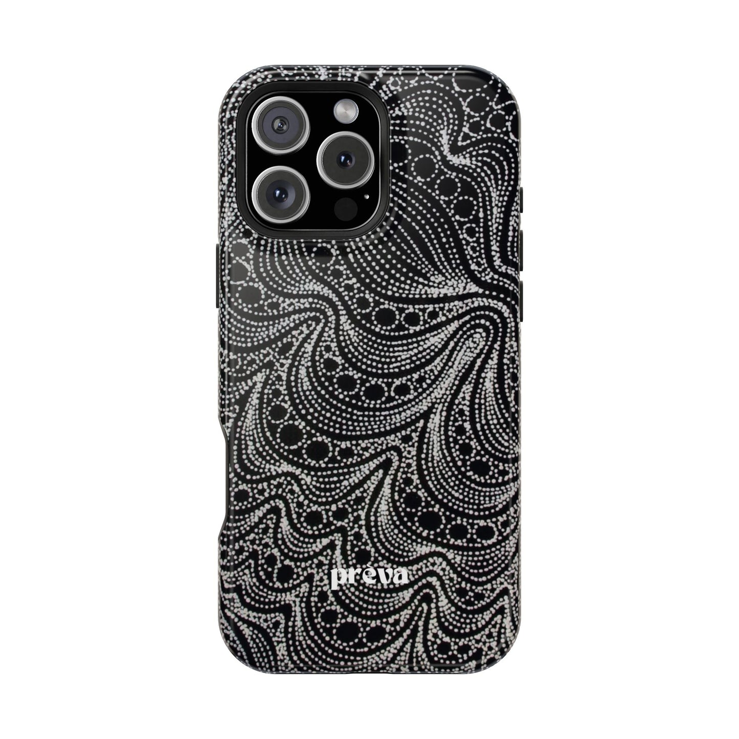 Abstract Midnight Lace Phone Case