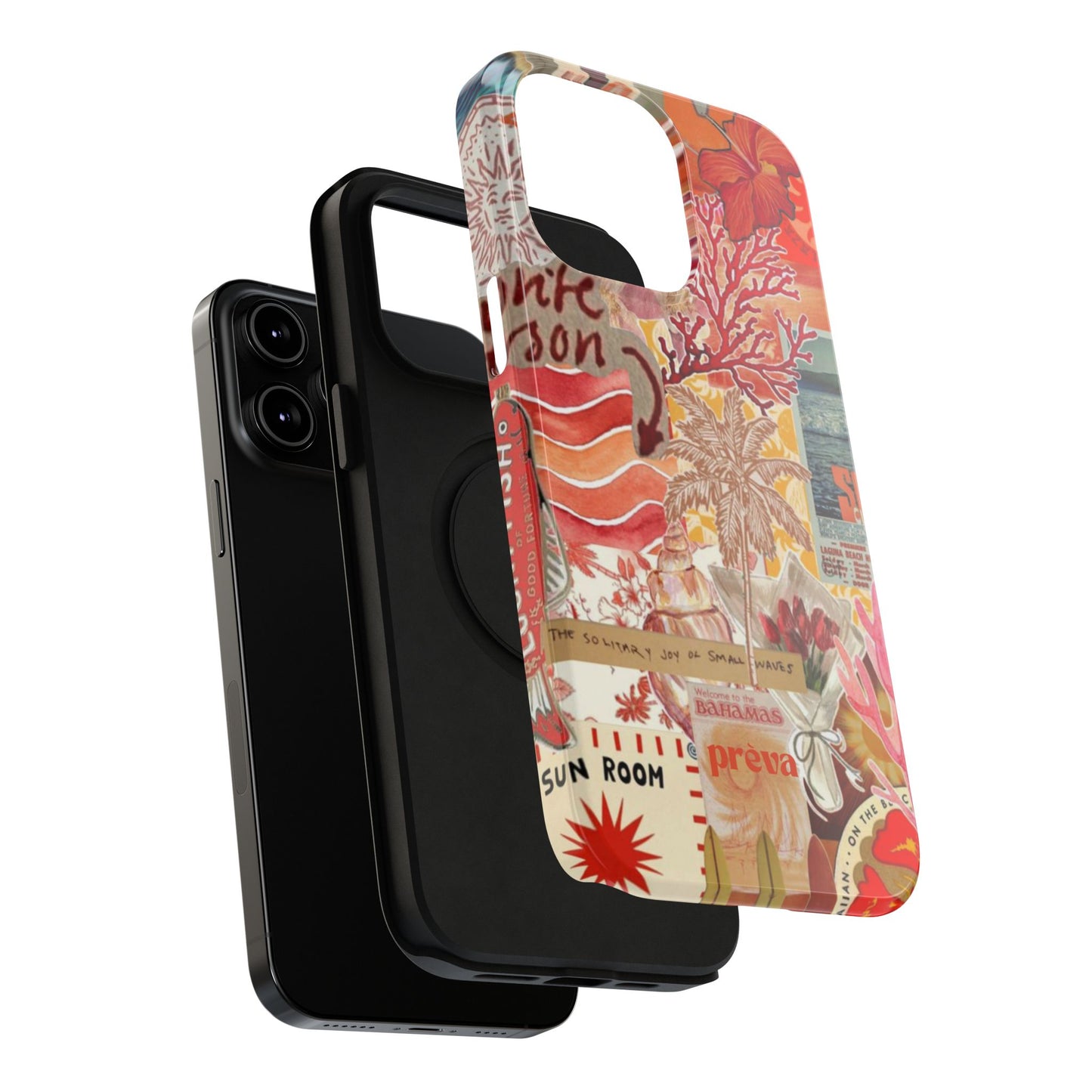 Vintage Floral Collage Phone Case