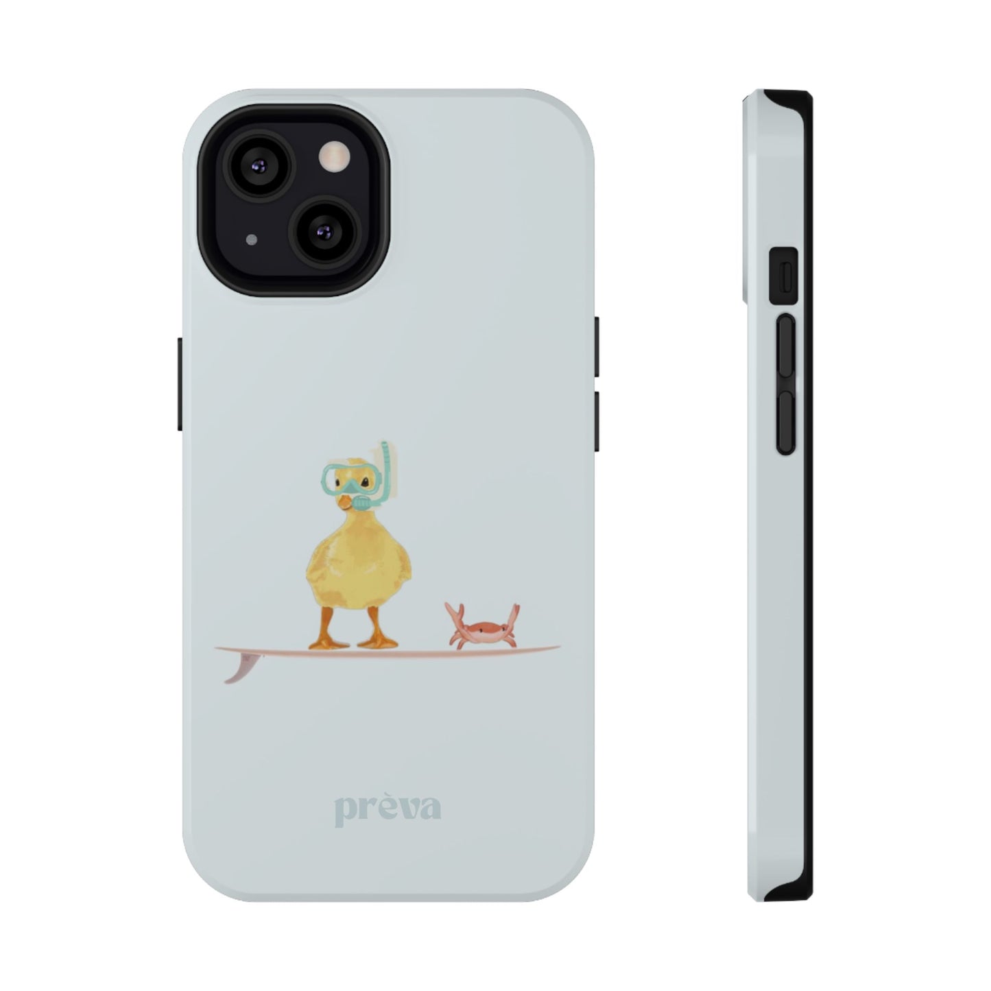 Scuba Duck Stripes Phone Case