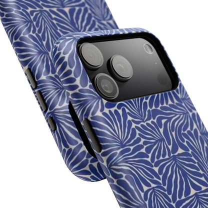 Blue Abstract Greek Phone Case