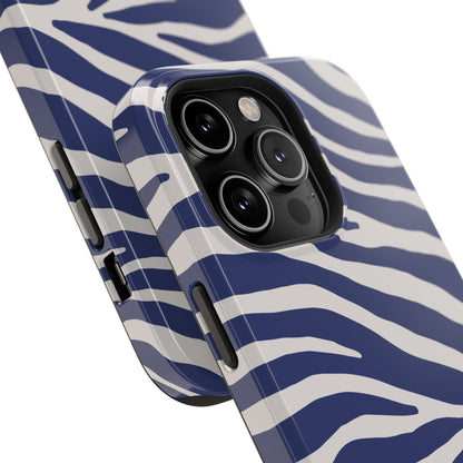 Blue Zebra Phone Case