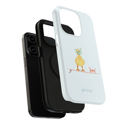 Scuba Duck Stripes Phone Case