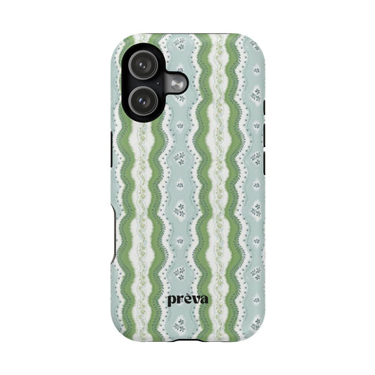 Green Waves Phone Case