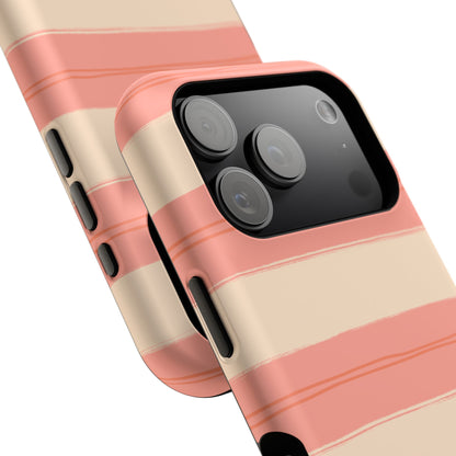 Coral Coast Stripes Phone Case